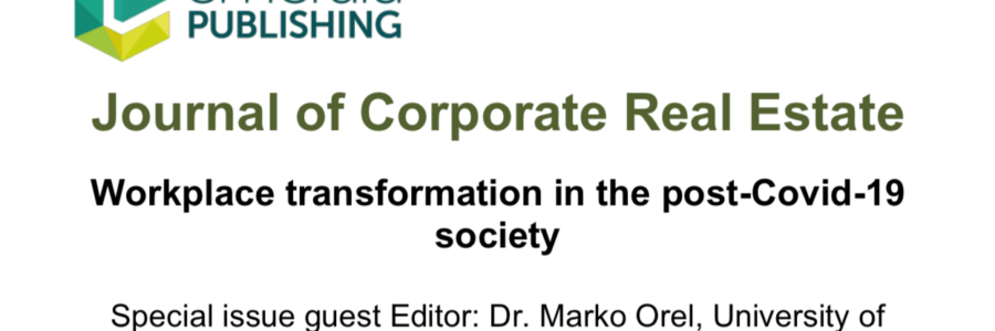Call for Special Issue : Workplace transformation in the post-Covid-19 society
